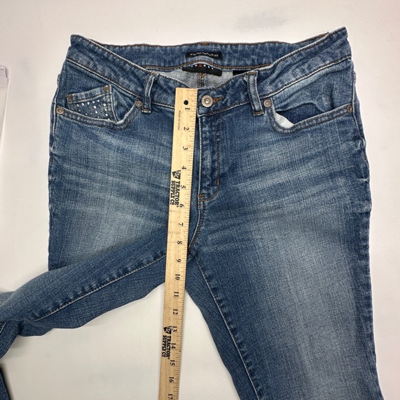 Axcess Women’s Bootcut Stretch Favorite Fit Jeans Classic Blue‎ size 6 (D30) - Picture 9 of 13